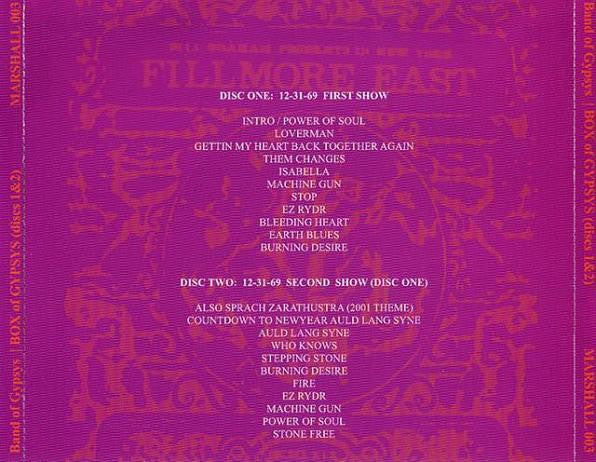 Jimi Hendrix And The Band Of Gypsys* : Box Of Gypsys (6xCD, Unofficial + Box)