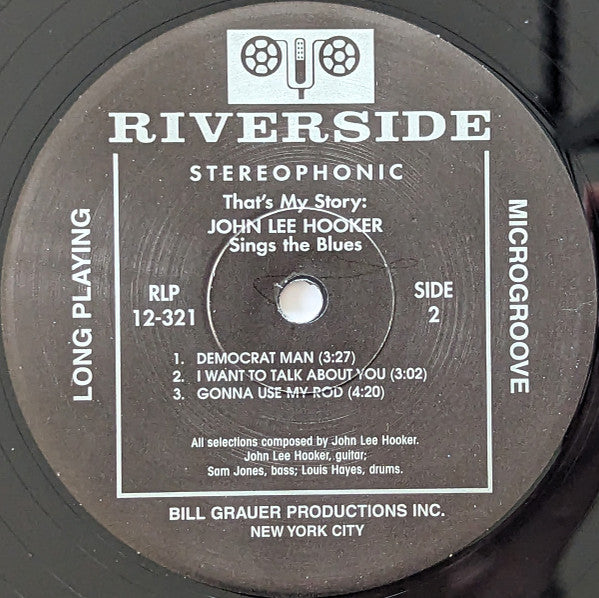 John Lee Hooker : That's My Story (John Lee Hooker Sings The Blues) (2x12", Album, Ltd, Num, RE, RM, 180)