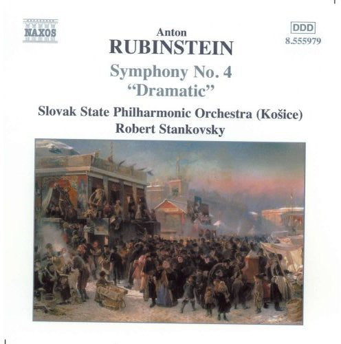 the album cover for Robert Stankovsky - Symphony 4: Dramatic