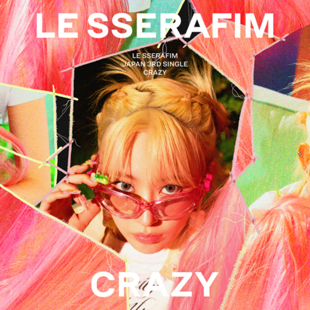 the album cover for LE SSERAFIM - Crazy - Sakura Version (Jpn)