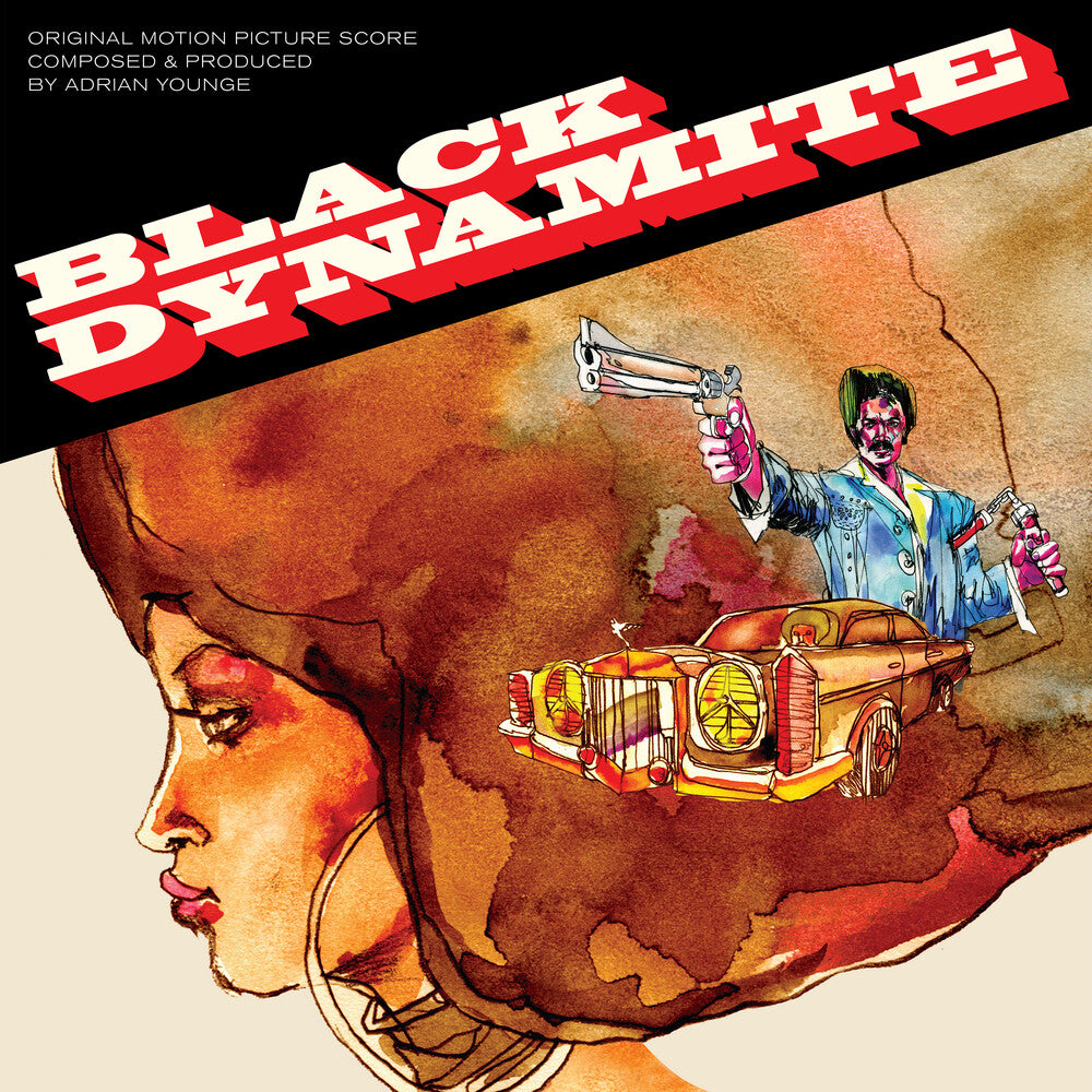 the album cover for Adrian Younge - Adrian Younge Presents: Black Dynamite