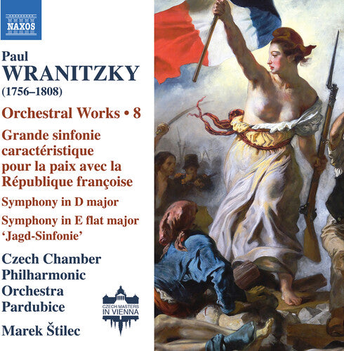 Orquesta Filarmónica de Cámara Checa de Pardubice - Wranitzky: Obras orquestales, vol. 8 (CD)