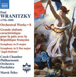 Orquesta Filarmónica de Cámara Checa de Pardubice - Wranitzky: Obras orquestales, vol. 8 (CD)