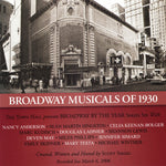 the album cover for Broadway Musicals Of 1930 / O.B.C. - Broadway Musicals Of 1930 / O.B.C.
