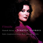 the album cover for Jennifer Larmore - L'etoile: French Arias
