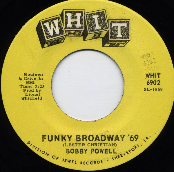 Bobby Powell : Funky Broadway '69 (7")