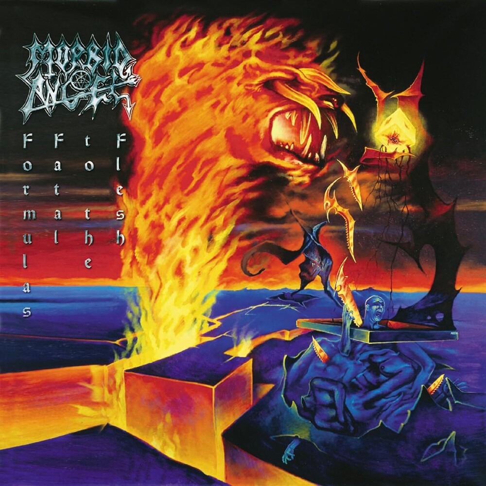 the album cover for Morbid Angel - Formulas Fatal To The Flesh