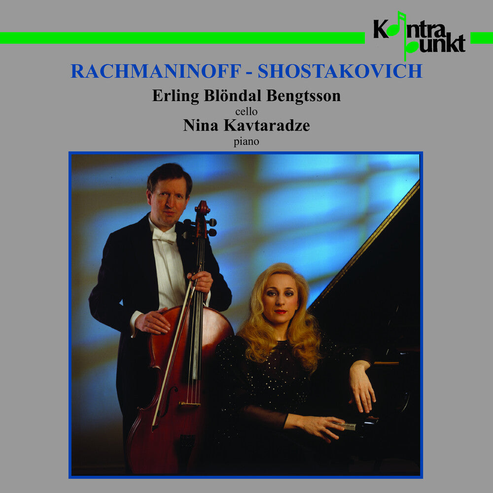 the album cover for Erling BengtssonBlondal - Sonatas For Cello & Piano