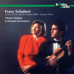 the album cover for Nikolai Madojan/ Westenholz,Elisabeth - Works For Violin & Piano