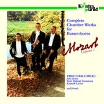 the album cover for Trio Chalumeau - Complete Chamber Works For Bas