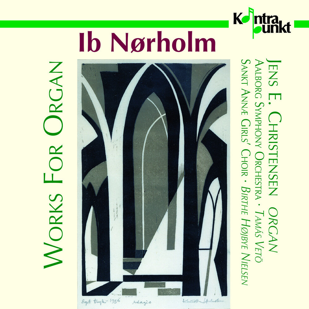 the album cover for Jens Christensen - Works For Organ