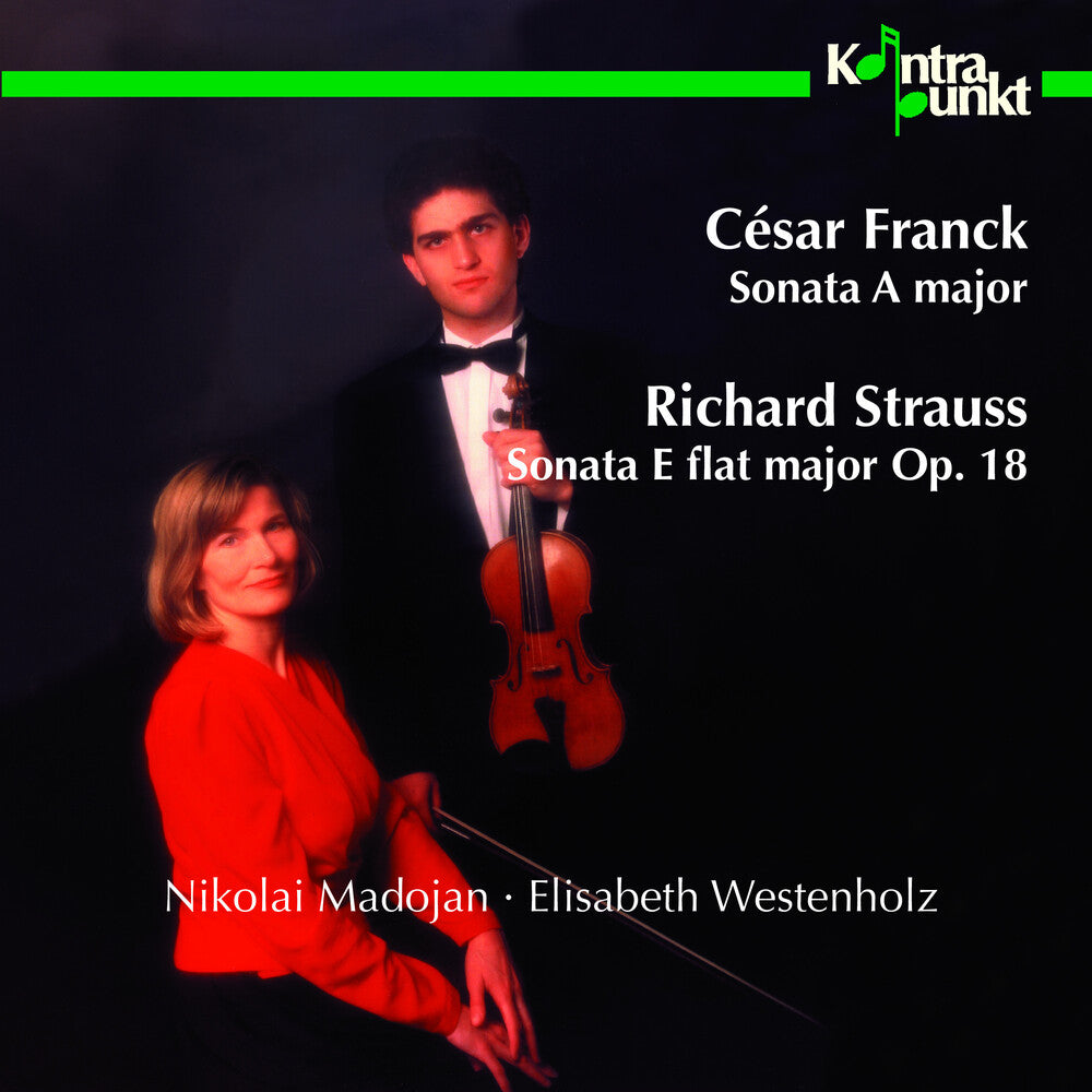 the album cover for Nikolai Madojan/ Westenholz,Elisabeth - Sonatas For Violin & Piano