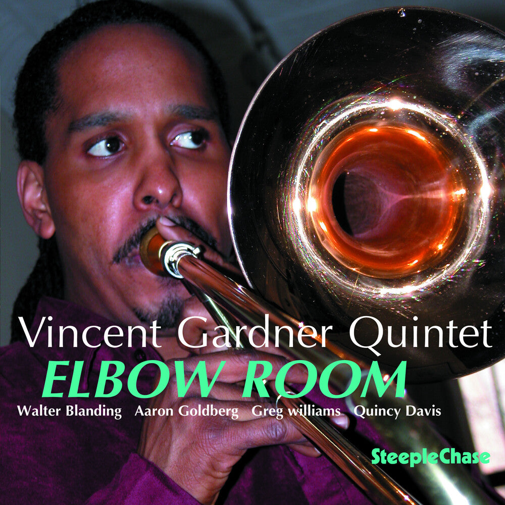 the album cover for Vincent Gardner - Elbow Room