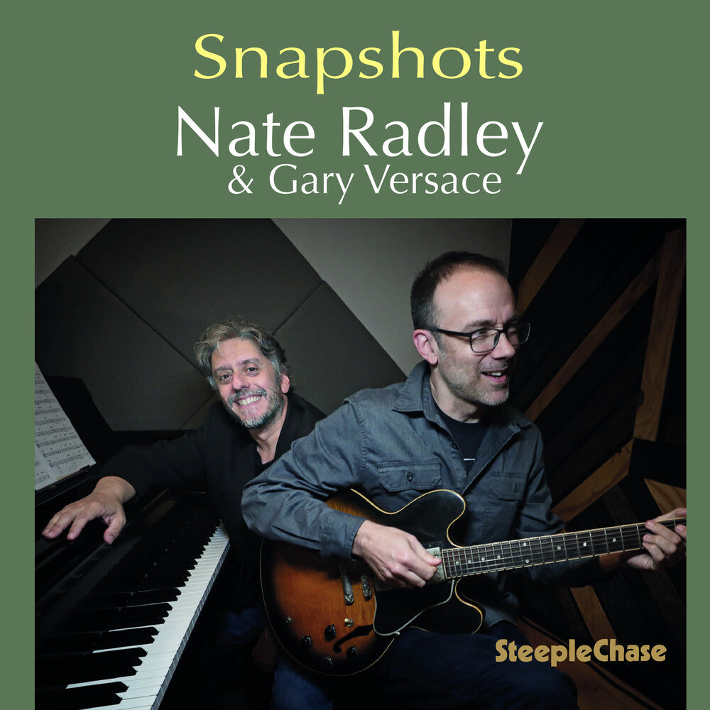 the album cover for Nate Radley/ Versace,Gary - Snapshots (Uk)