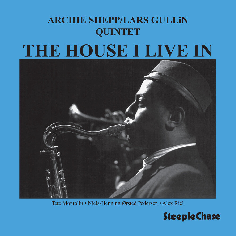 the album cover for Archie Shepp - House I Live In