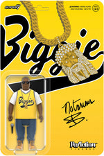 Super 7 - Notorious B.I.G. - ReAction Figures Wv4 - Notorious B.I.G. (Yellow Jersey)