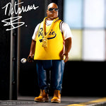 Super 7 - Notorious B.I.G. - ReAction Figures Wv4 - Notorious B.I.G. (Yellow Jersey)