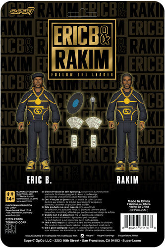 Super 7 - Eric B. & Rakim - ReAction Figures Wv2 - Eric B. & Rakim (Follow The Leader)