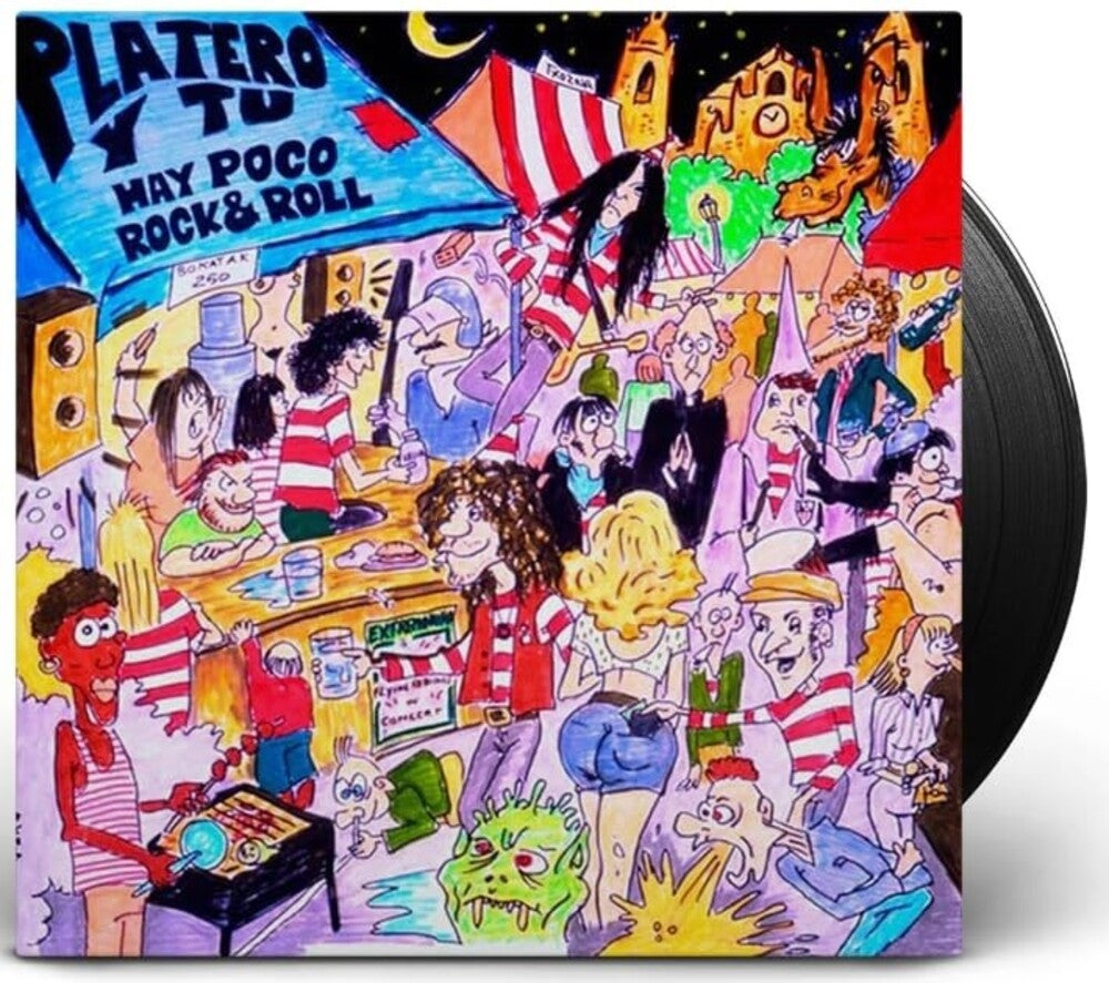 the album cover for Platero Y Tu - Hay Poco Rock N Roll (Ofgv) (Spa)