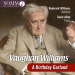 the album cover for Boyle / Butterworth / Allan - Vaughan Williams - a Birthday Garland