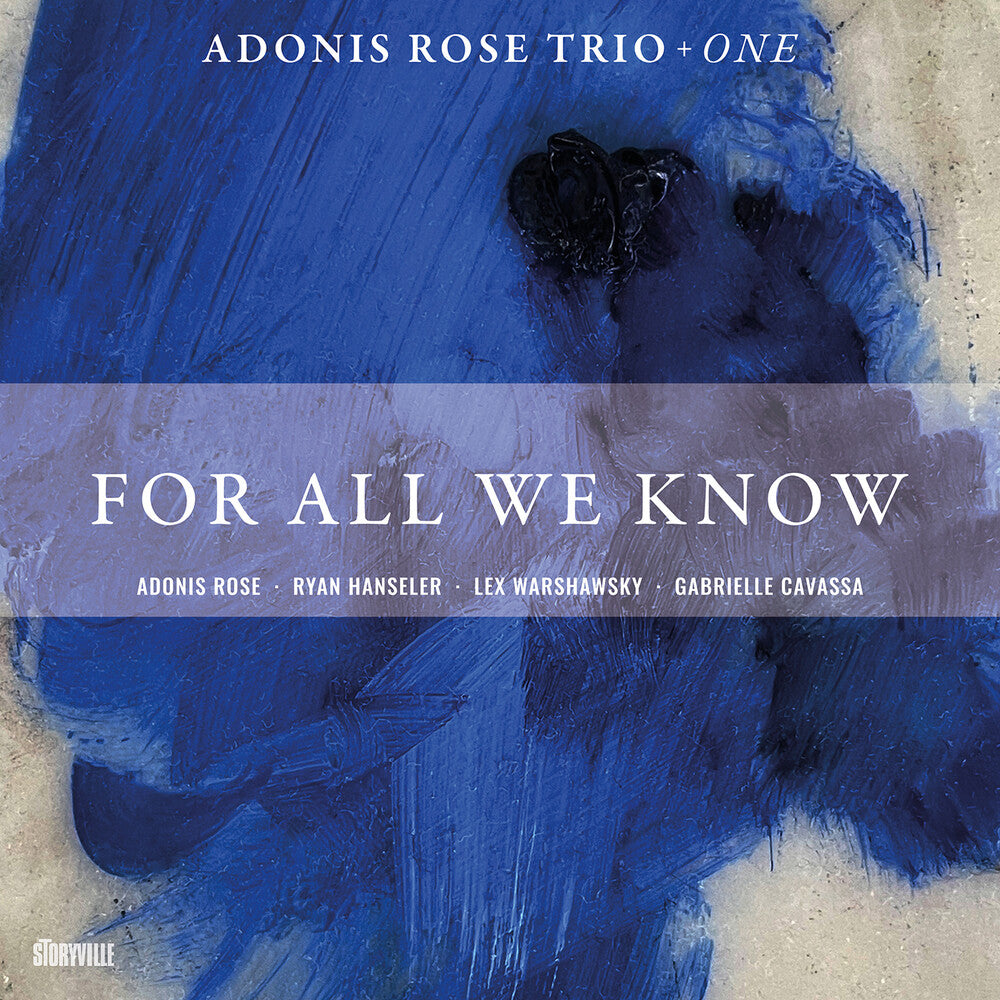 the album cover for Gabrielle Cavassa/ Adonis Rose Trio - For All We Know