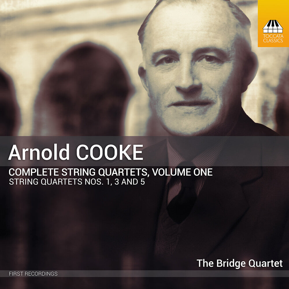 the album cover for Cooke / Bridge Quartet - Complete String Quartets Vol. 1