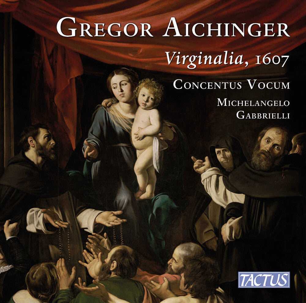 the album cover for Aichinger / Concentus Vocum - Virginalia 1607