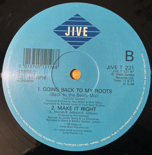 Lisa M (3) : Going Back To My Roots (12")