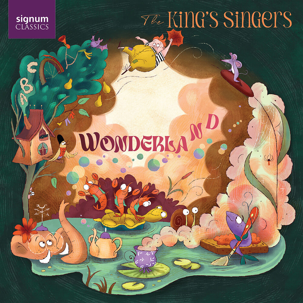 the album cover for Bingham / Gjeilo / King's Singers - Wonderland