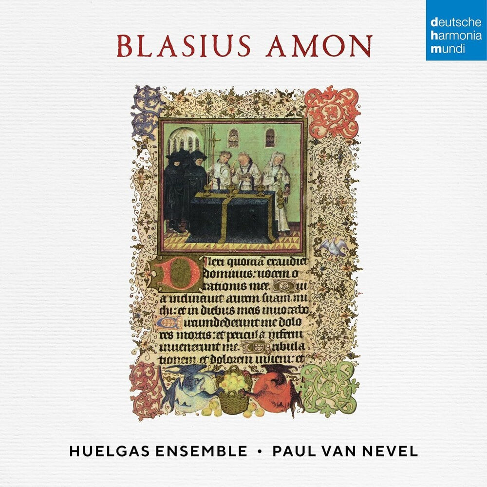 the album cover for Blasius Amon/ Huelgas Ensemble / Van Nevel,Paul - Blasius Amon: Sacred Works (Ger)