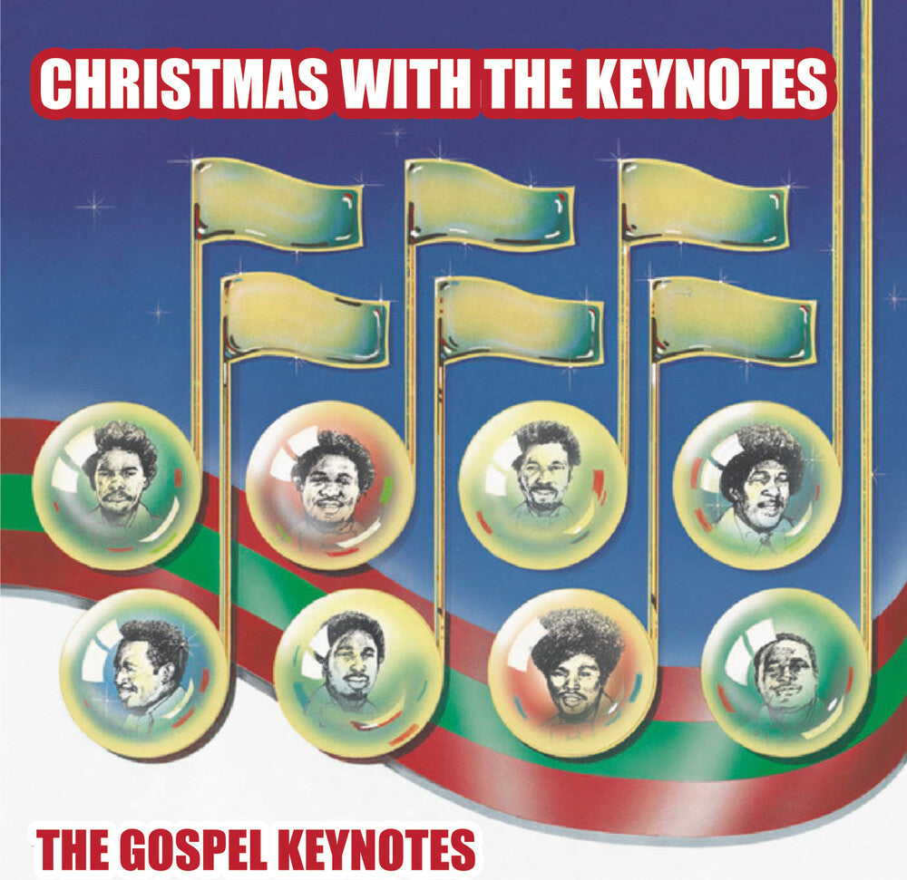 the album cover for Gospel Keynotes - Christmas With The Keynotes (Mod)