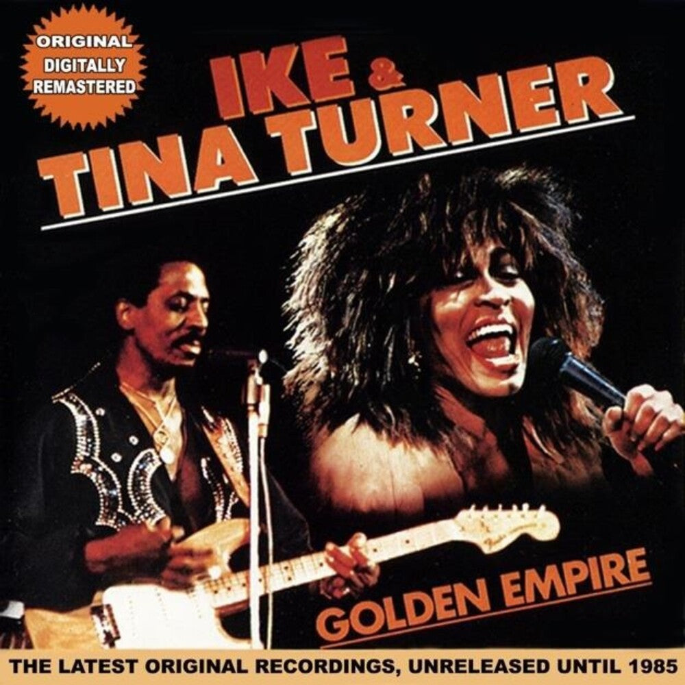 the album cover for Ike Turner& Tina - Golden Empire (Ita)