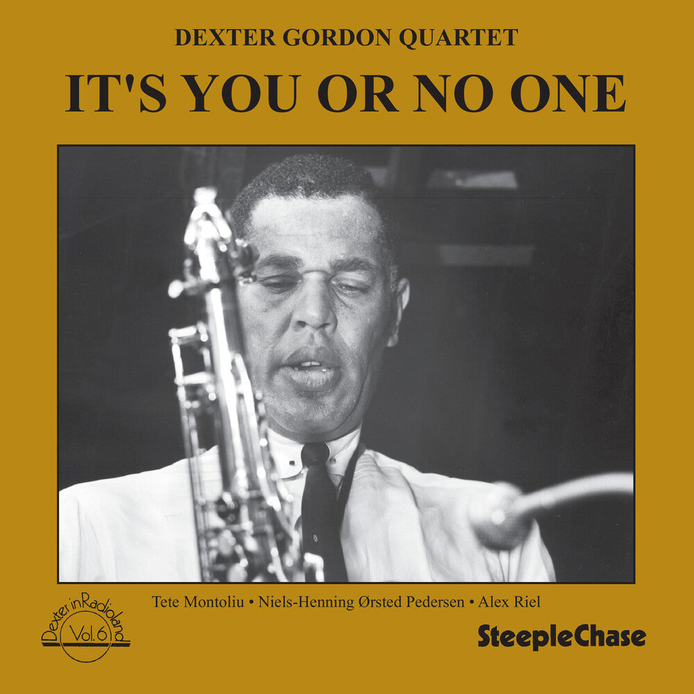 the album cover for Dexter Gordon - It's You Or Noone