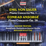 Oliver Triendl - Von Sauer & Ansorge: Conciertos para piano - Los alumnos de Franz Liszt (CD)