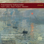 the album cover for Faure / Lekeu / Korstick - French Violin Sonatas (Hybr)