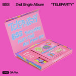 the album cover for Bss (Seventeen) - BSS 2nd Single Album 'TELEPARTY' (GA Ver.)