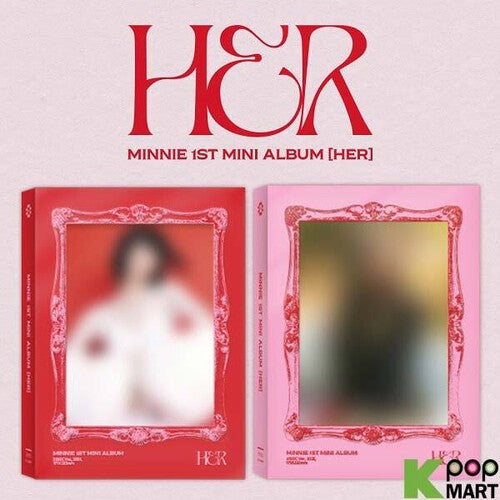 Minnie (G)I-Dle - Her - Incluye libreto de 80 páginas, 2 postales de portada, póster con la letra, marcapáginas, 2 tarjetas fotográficas, póster y lápiz (CD)