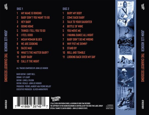 John Lee Hooker - Las sesiones de Charcot (CD)