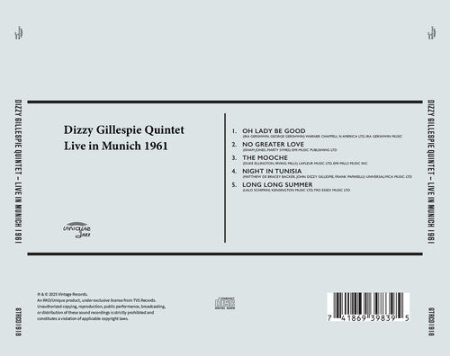 Dizzy Gillespie - En directo en Múnich 1961 (CD)