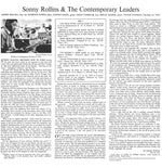 Sonny Rollins - Sonny Rollins y los Líderes Contemporáneos (Serie de Sonidos Acústicos de Contemporary Records) (Vinilo)