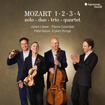 Julien Libeer - Mozart 1 2 3 4 - Solo, Dúo, Trío, Cuarteto (CD)