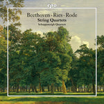 the album cover for Beethoven / Ries / Rode - String Quartets