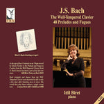 the album cover for J Bach .S. - J.S. Bach: The Well-Tempered Klavier - 48 Preludes