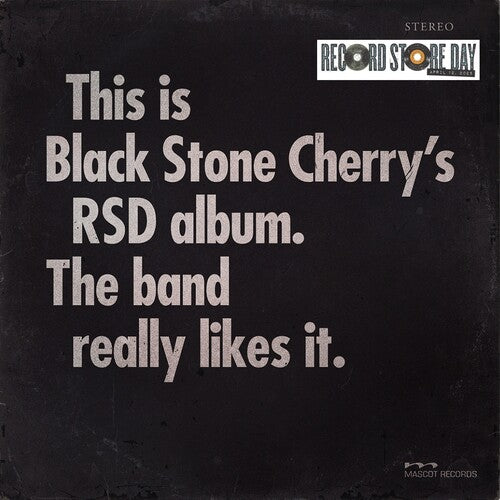 Black Stone Cherry - This is Black Stone Cherry's RSD album. The band really likes it (RSD) (CD)