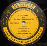 The Miles Davis Quintet : Cookin' With The Miles Davis Quintet (LP, Album, Mono, Ltd, RE)