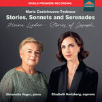 Elizabeth Hertzberg - Mario Castelnuovo-Tedesco: Historias, sonetos y serenatas - Heine Lieder; Historias de José (CD)