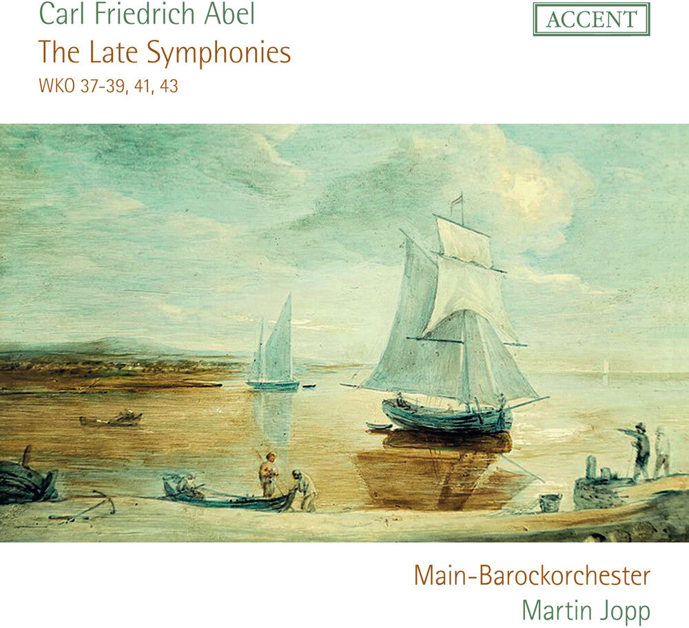 the album cover for Abel / Jopp / Main-Barockorchester - Late Symphonies