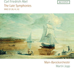 the album cover for Abel / Jopp / Main-Barockorchester - Late Symphonies
