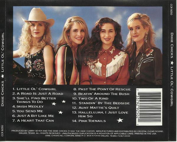 Dixie Chicks : Little Ol' Cowgirl (CD, Album)