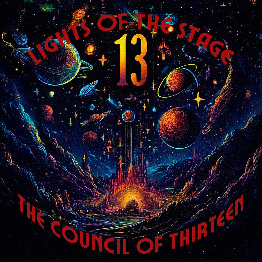 the album cover for Council Of Thirteen - Lights Of The Stage